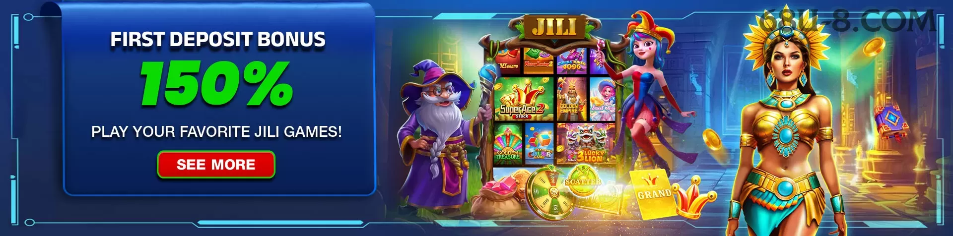 Cassino ao vivo 68u dealers